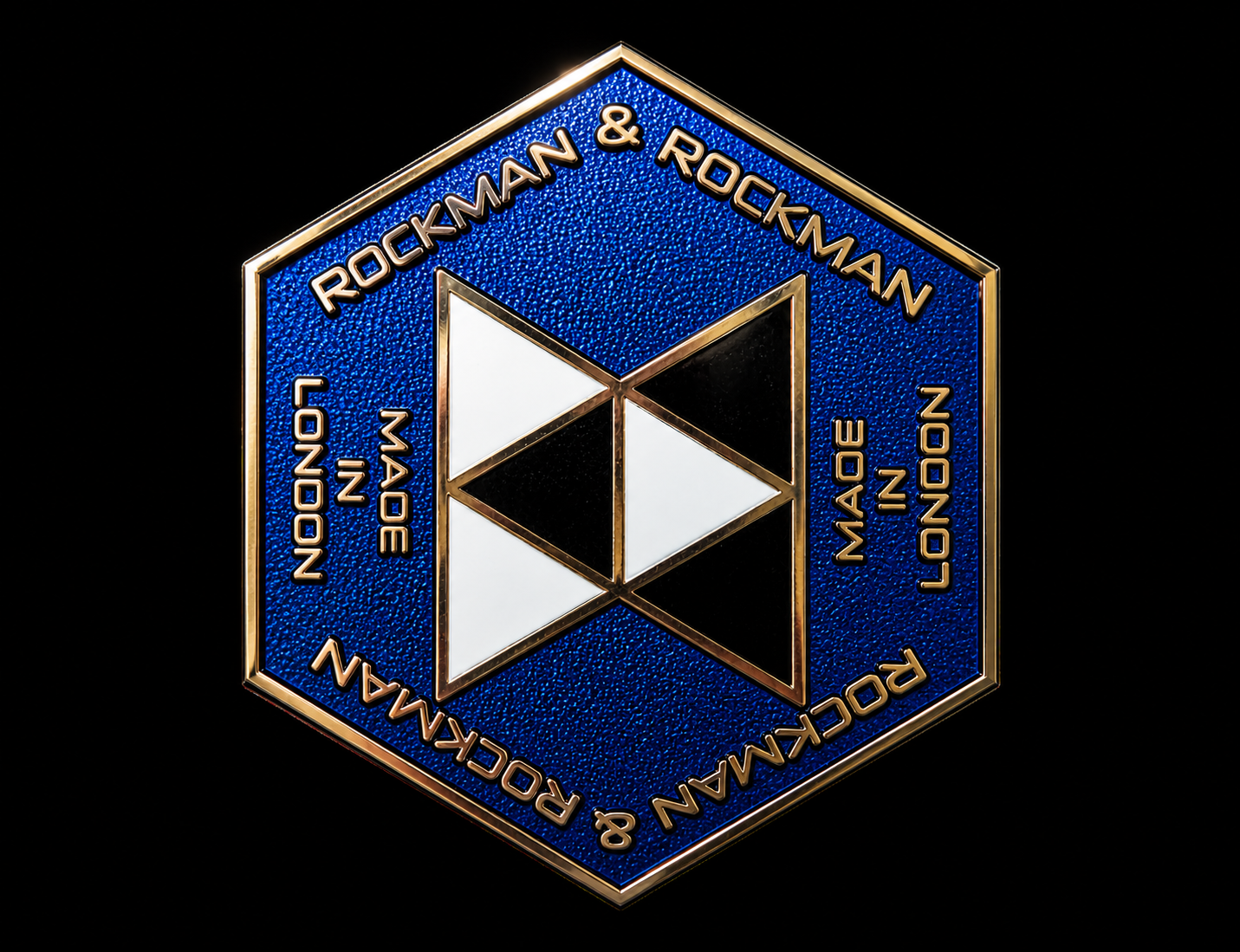 ROCKMAN & ROCKMAN enamel badge
